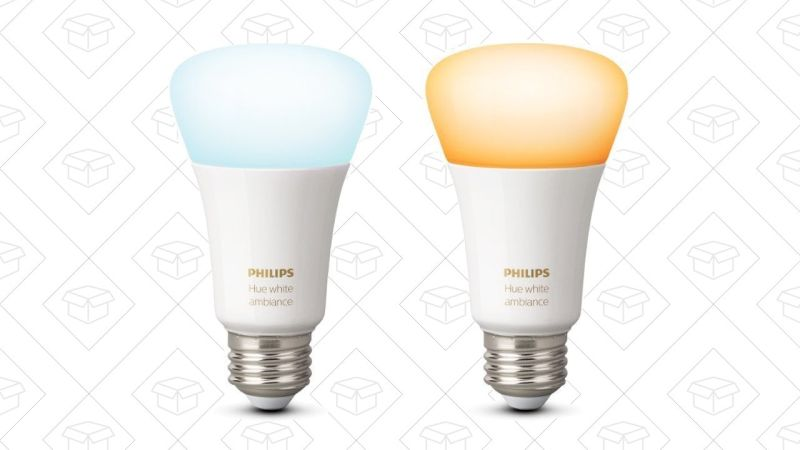 Luces de ambiente Philips Hue | $25 | AmazonGráfico: Shep McAllister